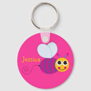 Cute Bumblebee Key Ring