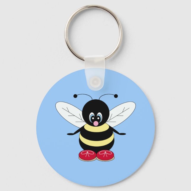 Cute Bumblebee Keychain (Front)