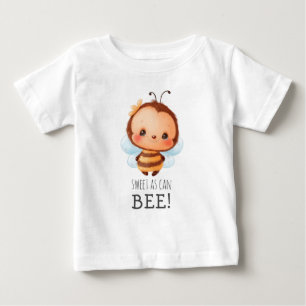 Cute Bumblebee Sweet as can Bee Baby T-Shirt