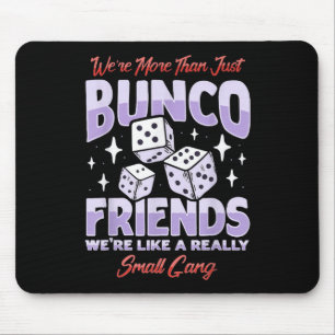 Cute Bunco Night Squad Apparel Game Bunco Mouse Mat