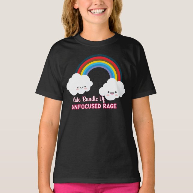 Cute Bundle Of Unfocused Rage T-Shirt (Front)