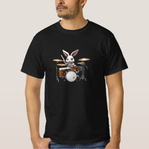 Cute Bunner Drummer T-Shirt