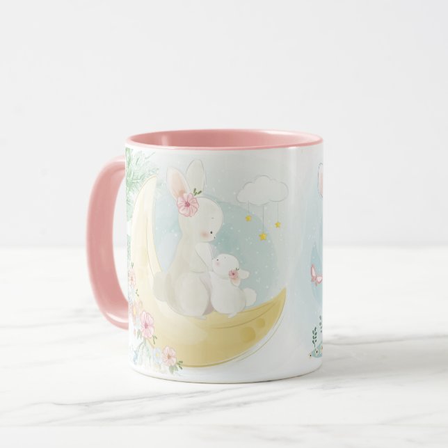 Cute Bunnies Mug (Front Left)