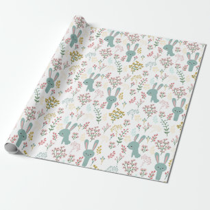 Cute Bunnies Wrapping Paper