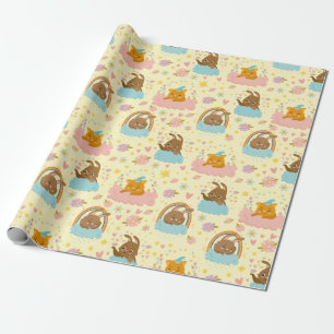 Cute Bunnies Wrapping Paper