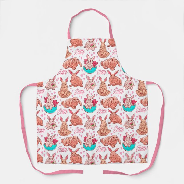 Cute Bunny Apron (Front)