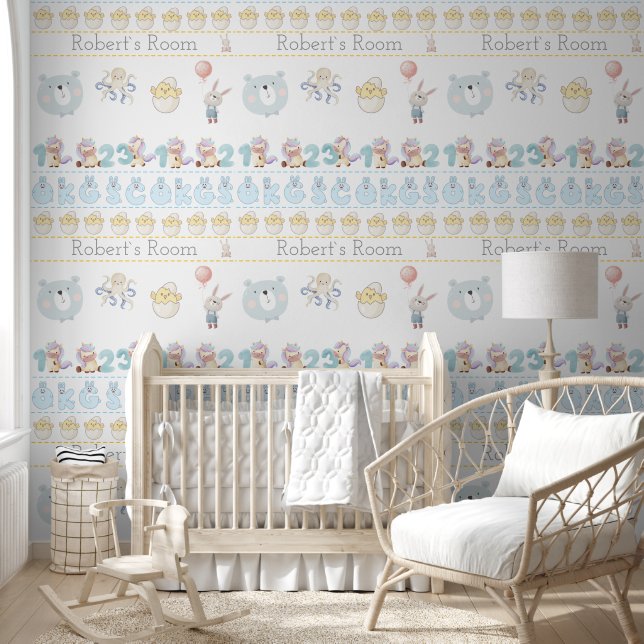 Cute Bunny Chicken Bear pastel  Wallpaper (Kids)