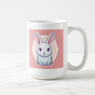 cute bunny cup. coffee mug