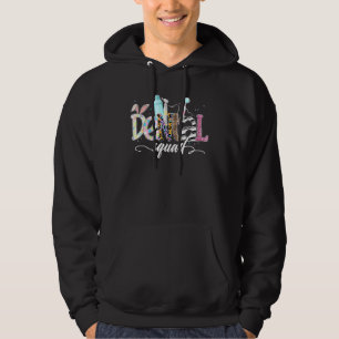 Cute Bunny Dentist Dental Squad Happy Easter Day M Hoodie