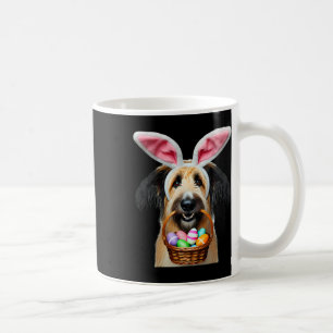 Cute Bunny Ears Berger Picard Dog Easter Egg Hunt  Coffee Mug