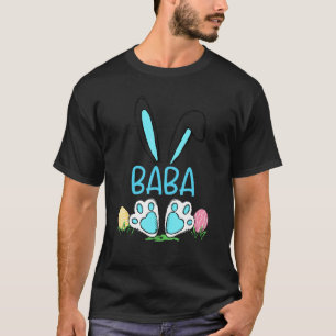 Cute Bunny Ears Easter Baba Matching Egg Hunter Me T-Shirt