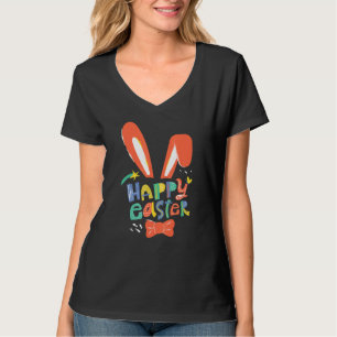 Cute Bunny Ears Happy Easter Necktie Headband East T-Shirt