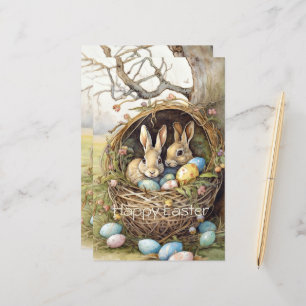 Cute Bunny Easter Eggs 