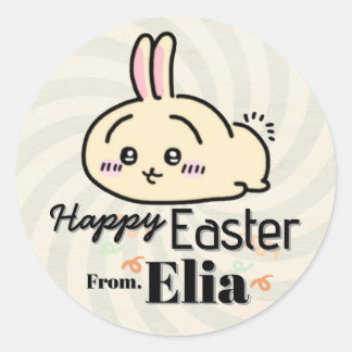 cute bunny easter Sticker