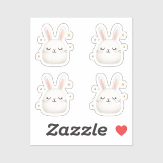 Cute Bunny Face Set – Adorable White Rabbit Set