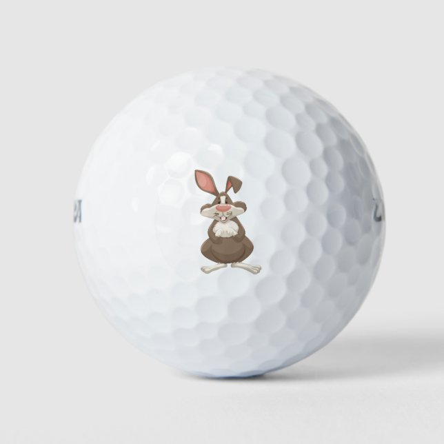 Cute bunny golf balls (Front)