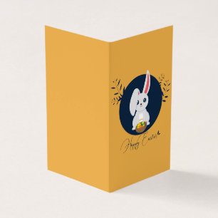 Cute Bunny Happy Easter Pack of 25 Mini Cards