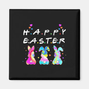 Cute Bunny Happy Easter Womens Magnet
