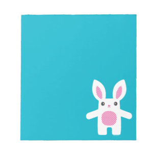 Cute Bunny Hug Notepad