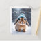 Cute Bunny in a Bobble Hat OWN ART Christmas