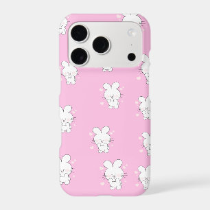 Cute Bunny iPhone Case – Adorable pink Design