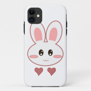Cute Bunny Love iPhone 11 Case