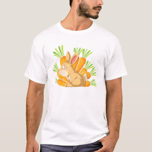 Cute Bunny Lover Baby Animal Carrots Pet Rabbit T-Shirt