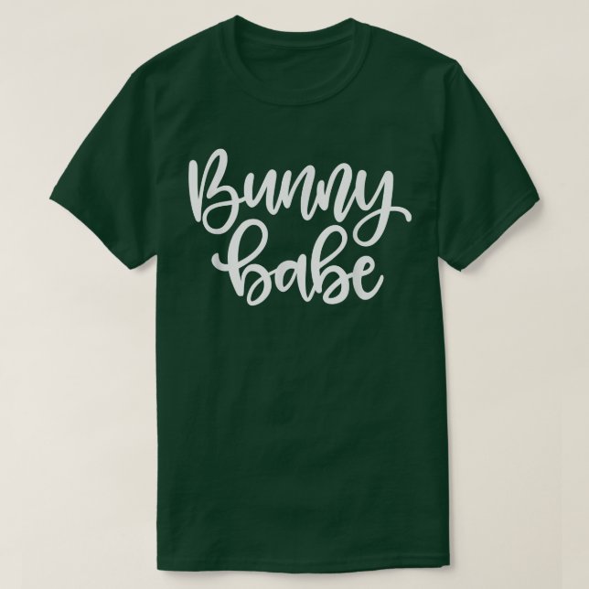 Cute Bunny Lover  T-Shirt (Design Front)