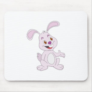 Cute Bunny Mouse Mat