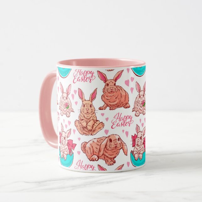 Cute Bunny Mug (Front Left)