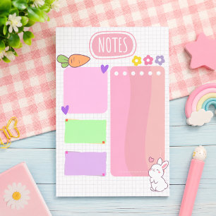 Cute Bunny Pastel Planner Notes