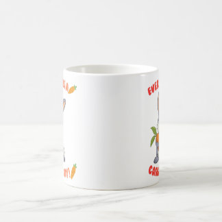 Cute Bunny Personalised Mug - Custom Name Coffee
