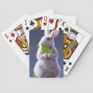 Cute Bunny Playing Cards