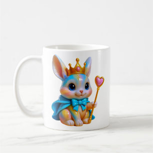 Cute Bunny Princess Coffee Mug