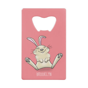 Cute bunny rabbit cartoon illustration