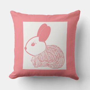 Cute Bunny Rabbit Cushion