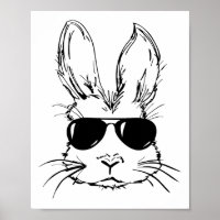 Cute Bunny Rabbit Face Tie Dye Gles Girl Happy Eas