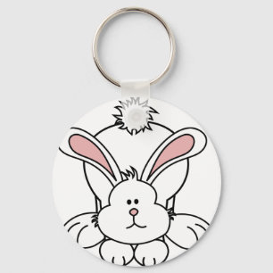 Cute Bunny Rabbit Key Ring