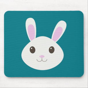 Cute Bunny Rabbit Mouse Mat