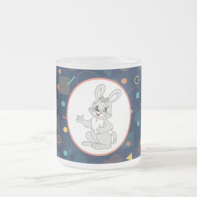 Cute Bunny Rabbit Mug (Center)