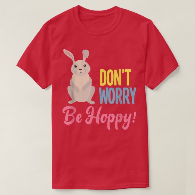 Cute Bunny Rabbit Pet  T-Shirt (Design Front)