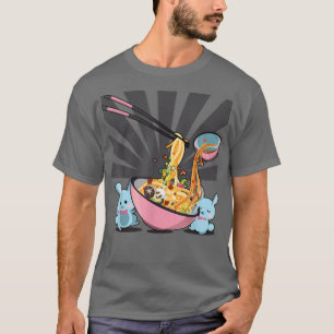 Cute Bunny Rabbit Ramen Noodle Soup Anime Kawaii A T-Shirt