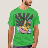 Cute Bunny Rabbit Ramen Noodle Soup Anime Kawaii A