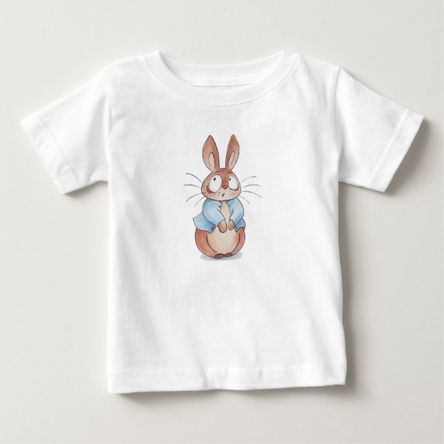 Cute Bunny T‑Shirt – Adorable Rabbit Graphic Tee  (Front)