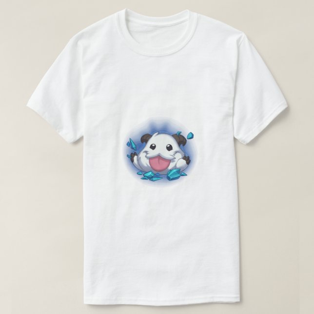Cute Bunny T-shirt – Funny Animal Cartoon Tee (Design Front)