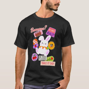Cute Bunny Take It Easy Cool T-Shirt