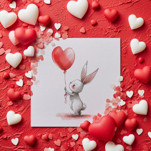 Cute Bunny Valentine's Day Cards