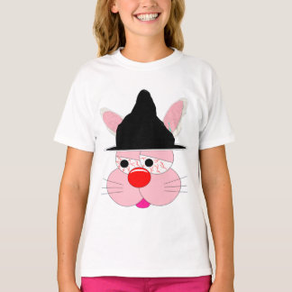 Cute Bunny Witch Halloween - Cartoon Graphic Tee