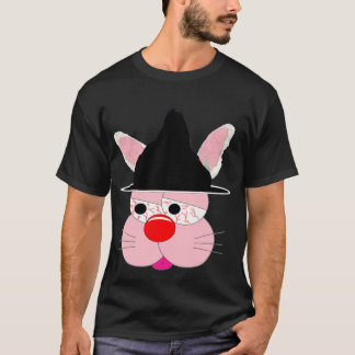 Cute Bunny Witch Halloween - Cartoon Graphic Tee