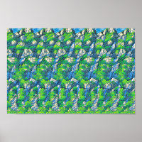 Cute Bunny with Umbrella - Hidden 3D print